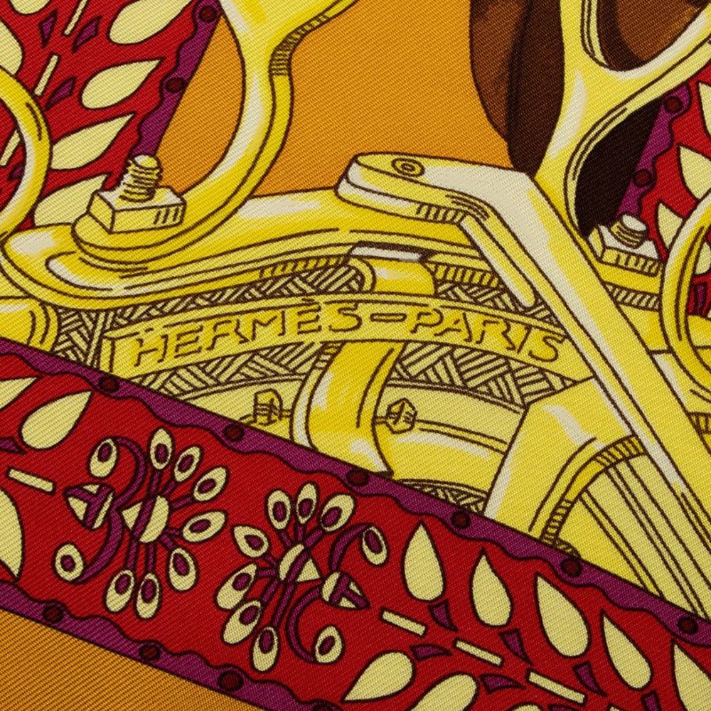 Hermes Silk La Danse du Cheval Marwari 90cm Scarf - Picture 4 of 5